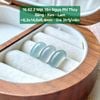 Mặt Yên Ngựa Phit Thuý Băng - Keo - Lam ~6.3x14.6x6.4mm 16.82.2