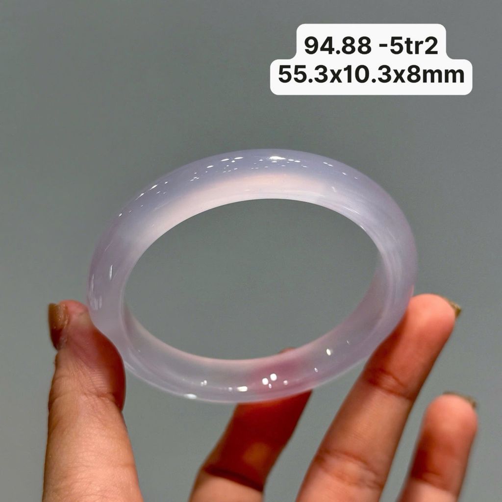 Vòng Ngọc Tuỷ Chalcedony Tử La Lan 94.88