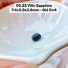 Viên Sapphire 7.4x5.8x3.6mm 50.33