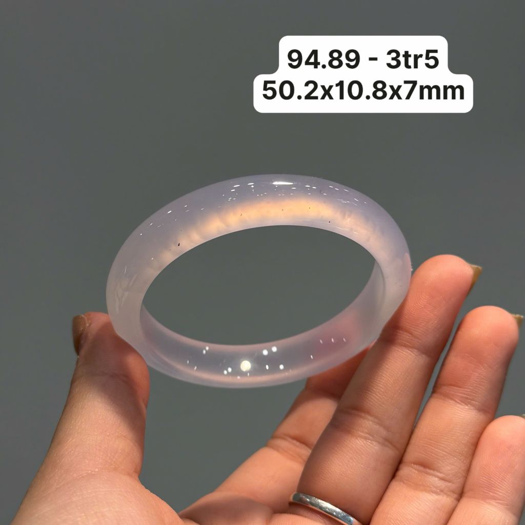 Vòng Ngọc Tuỷ Chalcedony Tử La Lan 94.89