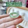 Nhẫn Ngọc Phỉ Thuý Nếp Băng - Lam Hoàng Phỉ ~18.8x6.8x3.8mm - 5.108
