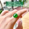Mặt Ngọc Phỉ Thúy  Thủy Tinh - Đế Vương Lục  ~11,4x12,9x5,8mm 15.85