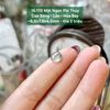 Mặt Ngọc Phỉ Thúy Cao Băng - Lão - Hoa Bay ~6,8x7,8x4,2mm 16.172