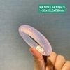 Vòng ngọc tuỷ Chalcedony tử la lan ~55x13,2x7,8mm 94.109