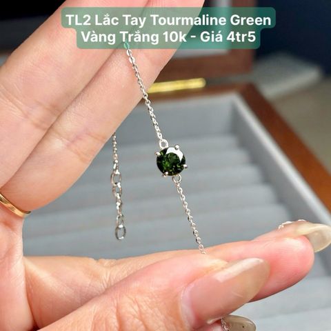 Lắc Tay Tourmaline Green VT 10k TL2