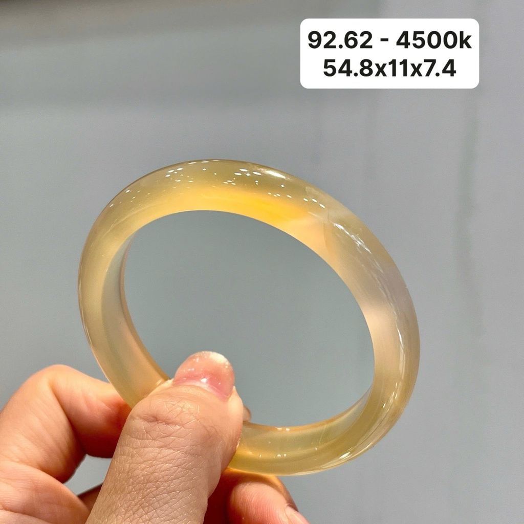 Vòng Ngọc Tuỷ Chalcedony Hoàng Kim 92.62