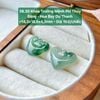 Khoá Trường Mệnh Phỉ Thuý Băng - Hoa Bay Du Thanh ~14.3x18.6x4.2mm - 38.30