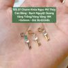 Charm Ngọc Phỉ Thúy Băng - Bạch Nguyệt Quang - Hoa Bay VV18 ~5-9mm 125.37