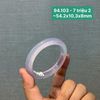 Vòng ngọc tuỷ Chalcedony tử la lan ~54,2x10,3x8mm 94.103