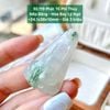 Phật Tổ Phỉ Thúy  Nếp Băng - Hoa Bay Lý Ngò  ~24,1x38x10mm 30.119