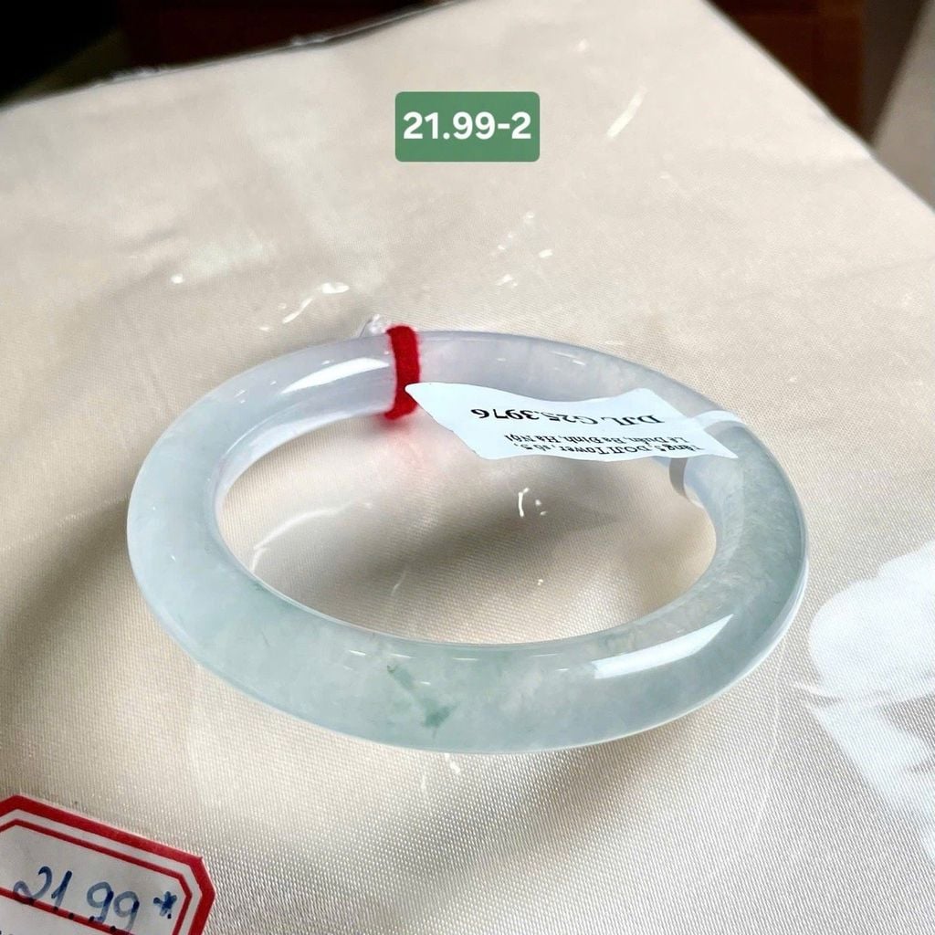 Vòng đũa Phỉ Thúy  Băng - Cao Băng - Keo - Hoa Bay  ~53,5x9,6x9,8mm 21.99