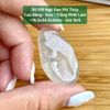 Ngộ Đạo Phỉ Thúy  Cao Băng - Keo - Trắng Phớt Lam  ~19,3x34,5x4mm 30.109