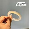 92.75 Vòng Ngọc Tuỷ Chalcedony Bạch Nguyệt Quang Đốm Hoàng Kim ~55x10,9x8mm