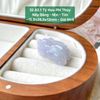 Tỳ Hưu Phỉ Thuý Nếp Băng - Mịn - Tím ~15.8x28.5x12mm - 32.62.1