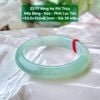 Vòng Hẹ Phỉ Thúy  Nếp Băng - Keo - Phớt Lục Táo  ~53,5x10,6x8,1mm 23.77