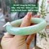 Vòng Hẹ Phỉ Thúy Nếp - Nếp Hóa - Đốm Lục Táo ~56,5x12x8,2mm 26.467