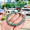 14.769 Vòng Tay Phỉ Thuý Jadeite A - Nếp Băng -  Băng - Lão - Hoa Bay ~8mm