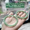 14.952 Vòng Tay Phỉ Thúy Jadeite A Nếp Hóa - Nếp Băng - Lục Hoa Bay  ~6,6mm