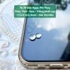 Mặt Ngọc Phỉ Thuý Thuỷ Tinh - Keo - Trắng Phớt Lục ~7.1x7.3x3.3mm 16.78