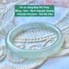 Vòng Đũa Phỉ Thúy  Băng - Keo - Bạch Nguyệt Quang  ~53,5x8,1x8,3mm 24.45