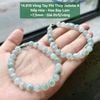 14.810 Vòng Tay Phỉ Thuý Jadeite A - Nếp Hoá - Nếp Băng - Hoa Bay Lam ~7,5mm