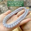 Chuỗi Quấn Phỉ Thúy  Nếp Hóa - Mịn - Tím Lam  ~7,5mm 14.470
