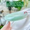 Vòng Hẹ Phỉ Thúy  Nếp Băng - Keo - Phớt Lục Táo  ~55,8x12,3x8,6mm 23.76
