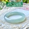 Vòng Hẹ Phỉ Thúy  Nếp Băng - Keo - Lam Thanh  ~57,8x12,1x8,8mm 23.93*