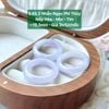 Nhẫn Ngọc Phỉ Thuý Nếp Hoá - Mịn - Tím ~19.3mm - 5.65.3