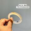 92.73 Vòng Ngọc Tuỷ Chalcedony Bạch Nguyệt Quang ~53,7x10,6x8,1mm
