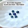 Viên Sapphire 6.2x4.3x3.1mm 50.31