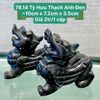 Tỳ Hưu Obsidian ~10x7.2x3.5cm 78.14