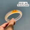 Vòng Hẹ Mã Não Chalcedony Đốm Đỏ Cam Ni 52.3mm 92.53