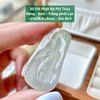 Phật Bà Phỉ Thúy  Băng - Keo - Trắng phớt Lục  ~21x38,8x4mm 30.116