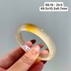 98.19 Vòng Ngọc Tuỷ Chalcedony Đốm Hoàng Kim 49,5x10,3x6,4mm
