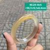 Vòng Hẹ Ngọc Tuỷ Chalcedony Đốm Đỏ Cam ~58.7x12,1x8,4mm 90.24