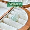 Như Ý Phỉ Thúy  Băng - Trắng vân Lục  ~17,1x23,3x5mm 42.12.2