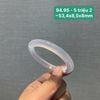 Vòng ngọc tuỷ Chalcedony tử la lan ~ 53,4x8,5x8mm 94.95