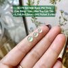 Set Mặt Ngọc Phỉ Thúy Cao Băng - Lão - Hoa Bay Lục Táo ~5,2x6,6x3,5mm 16.179