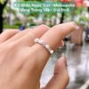 Nhẫn Ngọc Trai - Moissanite  VT 14k K3