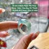 Nhẫn Ngọc Phỉ Thúy  Băng - Keo - Hoa Bay Du Thanh  ~18,9x6,4x3,3mm 5.123.2