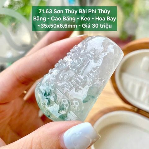 Sơn Thủy Bài Phỉ Thúy Băng - Cao Băng - Keo - Hoa Bay - 71.63