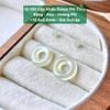 Cặp Khấu Donut Phỉ Thúy  Băng - Keo - Hoàng Phỉ  ~12,6x2,8mm 10.100