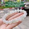 Vòng Tay Phỉ Thúy  Băng - Keo - Trắng phớt Hoàng Phỉ 14.492