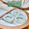 Nhẫn Ngọc Phỉ Thúy  Băng - Keo - Vân Lục Táo  ~18mm 5.93