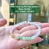 14.907 Vòng Tay Phỉ Thuý Jadeite A - Băng - Đa Bảo ~ 5,1 - 5,5mm