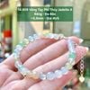 14.909 Vòng Tay Phỉ Thuý Jadeite A - Băng - Đa Bảo ~ 5,9mm