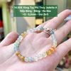 14.906 Vòng Tay Phỉ Thuý Jadeite A - Nếp Băng - Băng - Lão - Đa Bảo ~ 5 - 5,2mm
