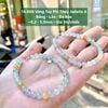 14.908 Vòng Tay Phỉ Thuý Jadeite A Băng - Lão - Đa Bảo ~5,2 - 5,9mm