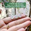 Mặt Ngọc Phỉ Thúy Băng- Tím Hoa Bay Lam Monet ~9,2x10x4,5 - 9,7×11,7x5mm 16.208